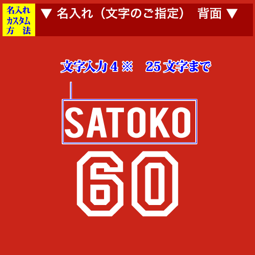 デザイン、還暦オリジナルプリントのカスタマイズ