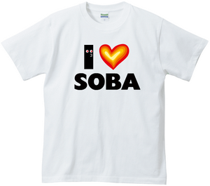 写真：アイラブSOBATシャツ