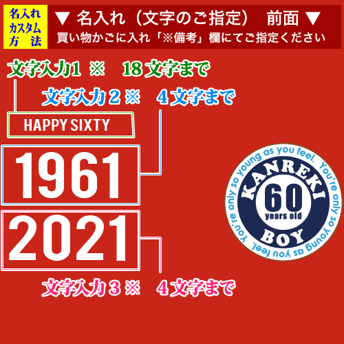 前面名入れ画像:生年年号