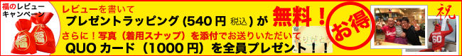 企画バナー：レビューキャンペーン