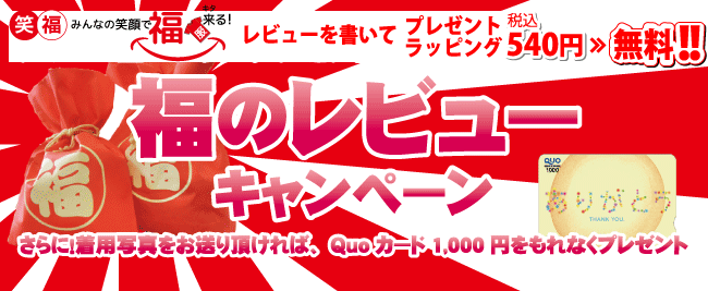 フィグ：福のレビューキャンペーン