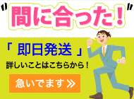 バナー広告「即日発送のご案内」