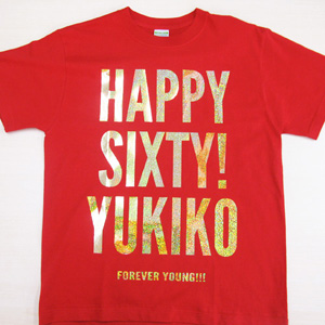 ゴールドTシャツ全体